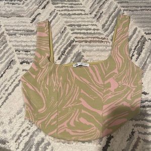 ZARA Corset Style Top